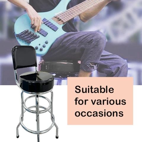 人體工學樂手靠背吉他椅凳-KINGBEST PIANO STAND 人體工學樂手靠背吉他椅凳-KINGBEST PIANO STAND