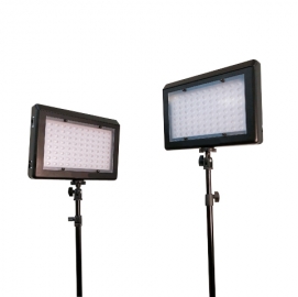 專業棚拍LED攝影燈架組內含2個LED燈2隻燈架和2個變壓器