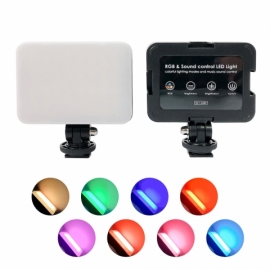 充電式彩色RGB攝影燈